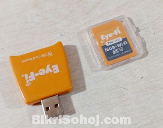 Camera SD Card (Eye-Fi Pro X2 16gb + wifi)